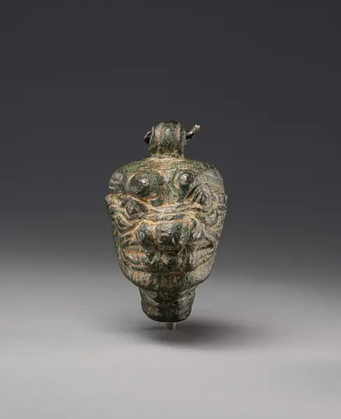 Mesopotamian pendant with the head of Pazuzu