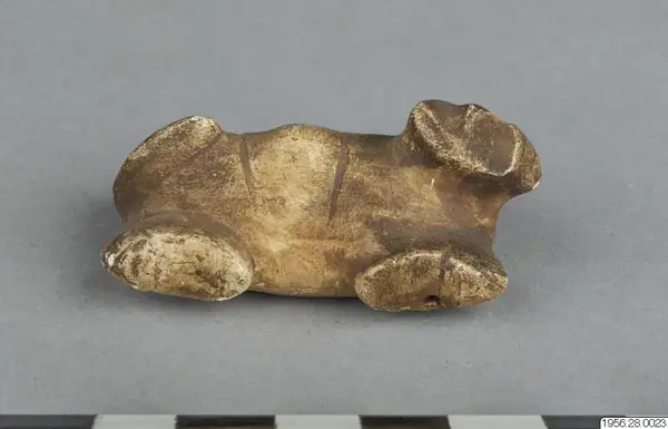 Cast amulet from Spain