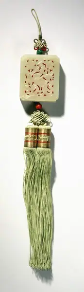 Ornament (Norigae) with Phoenix and Flowers