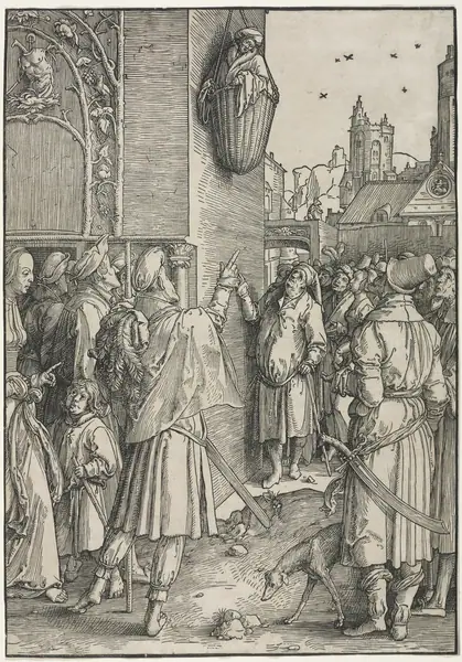 The Power of Women: The Poet Virgil Suspended in a Basket