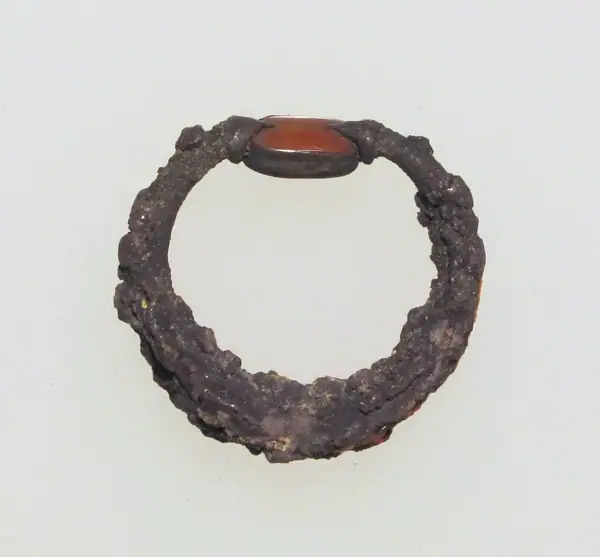 Ring with scarab
