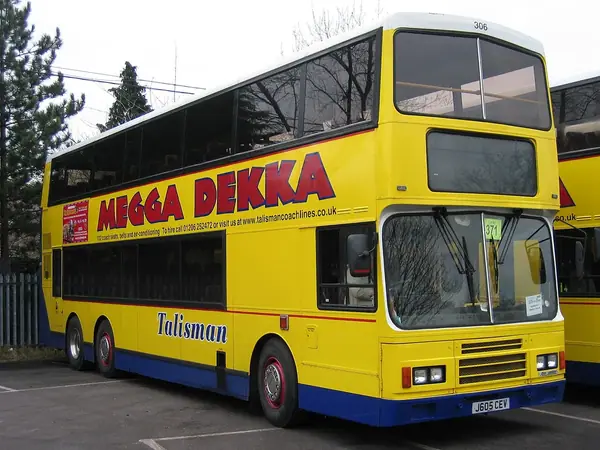 CTB 306 J605CEV Talisman Coaches 306 - Flickr - megabus13601