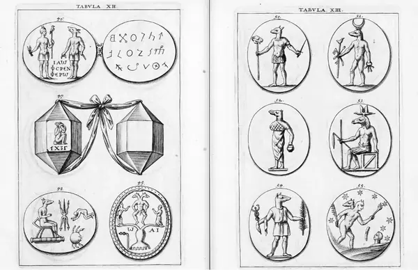 Abraxas seu Apistopistus - Talisman pg.060