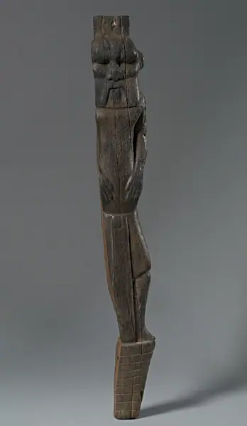 Chair or Bed Leg with the God Bes