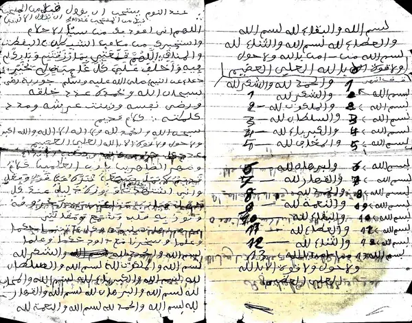 Religious text for magic