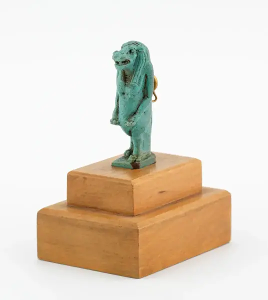 Amulett med fødselsgudinnen Taweret [Statuett]