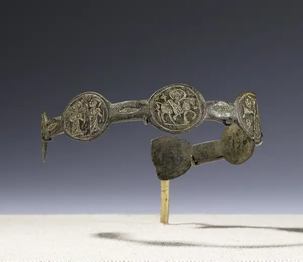 Amuletic Armband with Holy Rider, Saints, and Magical Symbols