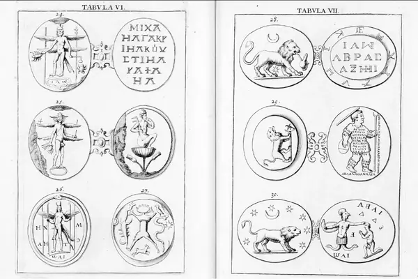 Abraxas seu Apistopistus - Talisman pg.054