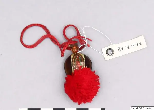 Bokmärke, vit magi, figure, hästsko, figurine, sculpture, magia blanca amulet from Mexico