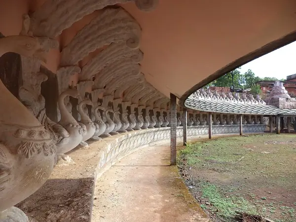 Inside view of Shree Yantra Temple