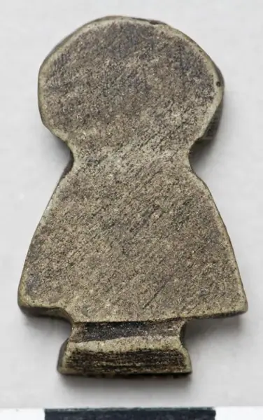 Counterpoise, jewellery, feathercrown, fjäderkrona, motvikt amulet from Egypt