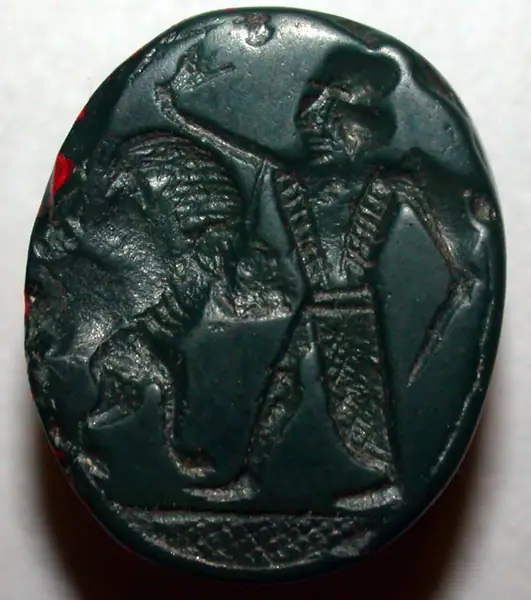Scaraboid seal