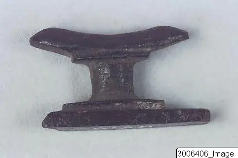 Jewellery, headrest amulet, huvudstödsamulett, huvudstöd amulet from Egypt