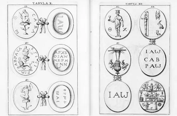 Abraxas seu Apistopistus - Talisman pg.058