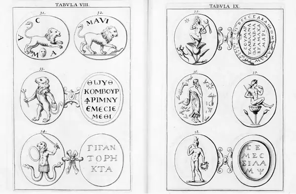 Abraxas seu Apistopistus - Talisman pg.056