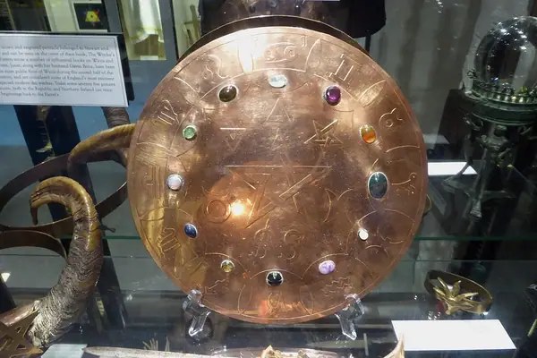 Janet and Stewart Farrar's Pentacle in the Museum of Witchcraft and Magic