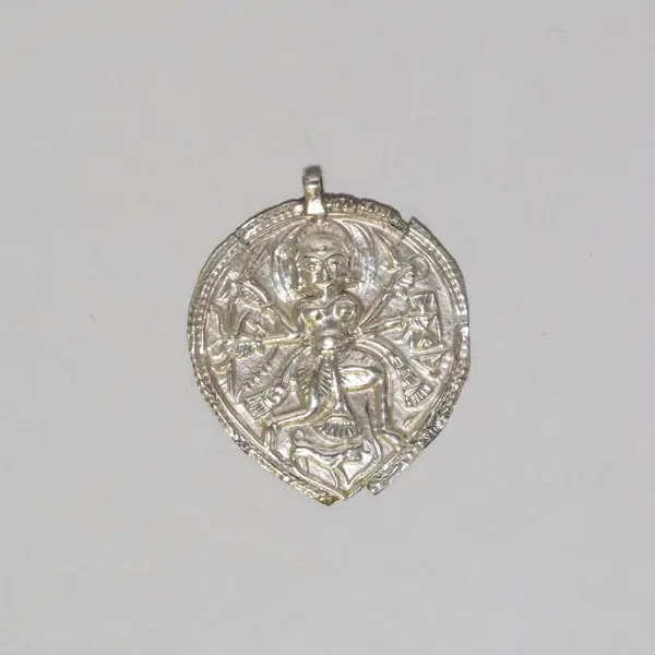 Siva; Jewellery, silver, stamped, Rajasthan, C19