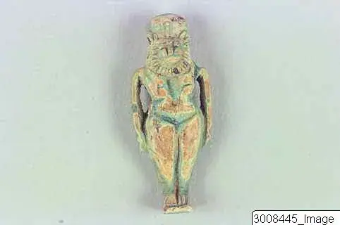 Sekhmet, jewellery amulet from Sudan