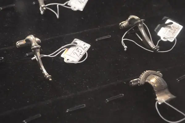02024 0246 Silver replicas Germanic fibulae from the Roman imperial period