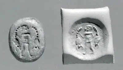 Scaraboid seal