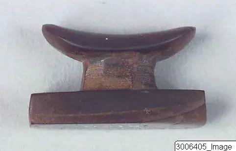 Jewellery, headrest amulet, huvudstödsamulett, huvudstöd amulet from Egypt