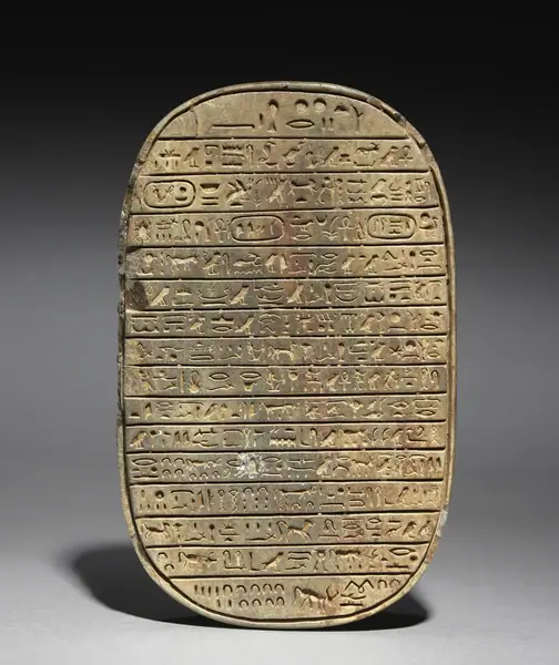 Wild Bull Hunt Scarab of Amenhotep III