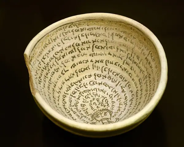 Coupe Araméen Nippur Musée Mariemont