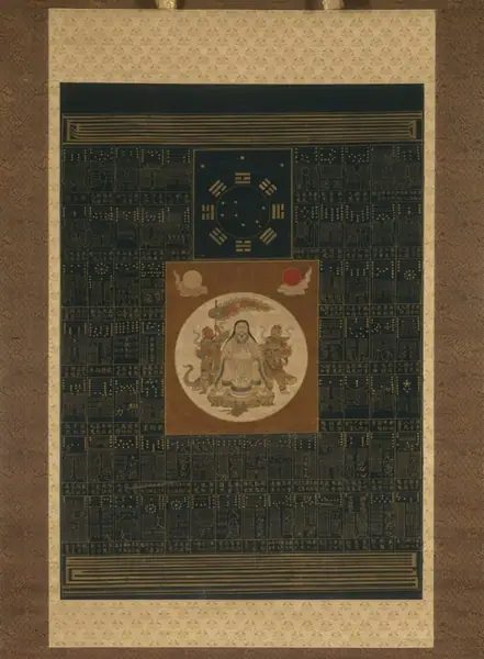 Zhenwu with the Eight Trigrams, the Northern Dipper, and Talismans