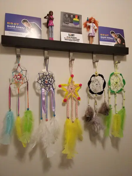 Collection of dreamcatchers