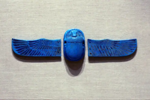 WLA brooklynmuseum Scarab with Separate Wings ca 712-342 BCE