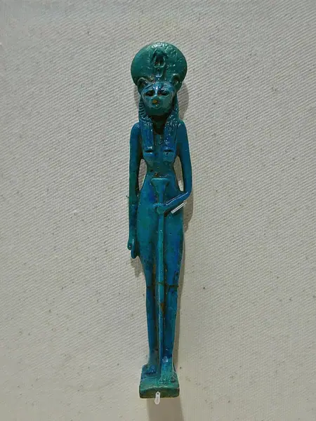 Amuleto con figura de Uadyet, British Museum