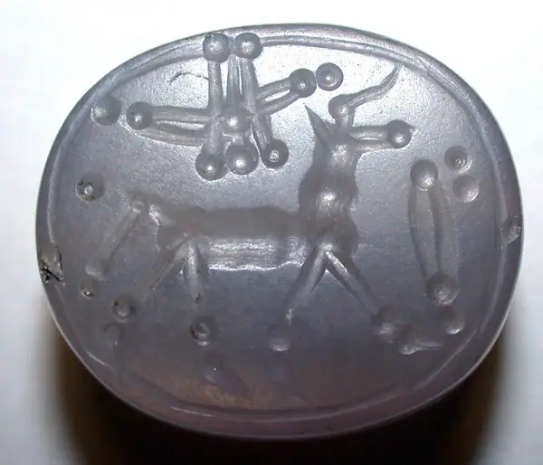 Scaraboid seal