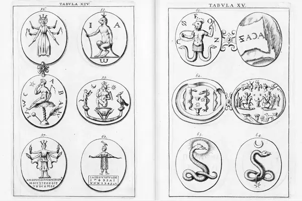 Abraxas seu Apistopistus - Talisman pg.062
