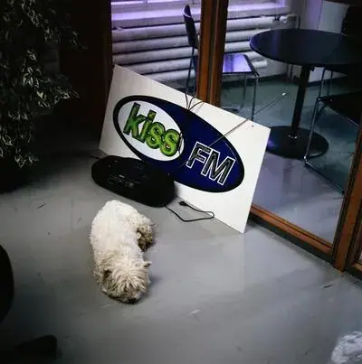 Radio KISS FM's mascot
