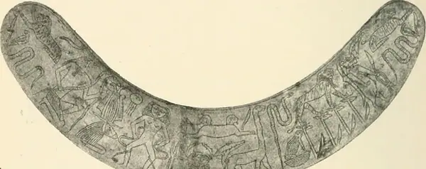 A guide to the third and fourth Egyptian rooms - predynastic antiquites, mummied birds and animals, portrait statues, figures of gods, tools, implements and weapons, scarabs, amulets, jewellery, and (