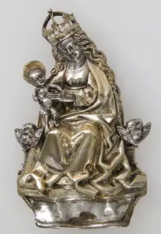 Badge with the Virgin and Child