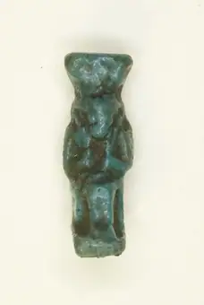 Amulet of the Goddess Hathor with Menat and Sistrum