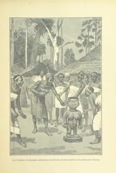 fetish from "Casamance et Mellacorée. Pénétration au Soudan".