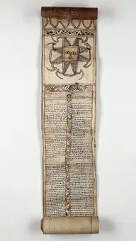 Ethiopian whole scroll.