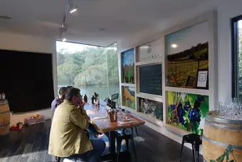 Talisman Wines tasting room