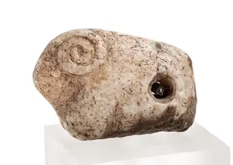 Amulett in Gestalt eines Widders