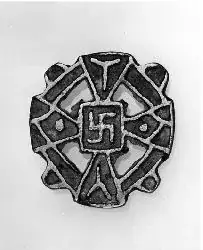 Cross-shaped amulet
