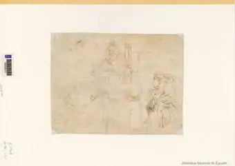 [Milagro de la Virgen ?] [Material gráfico]