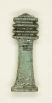 Amulet of a Djed Pillar