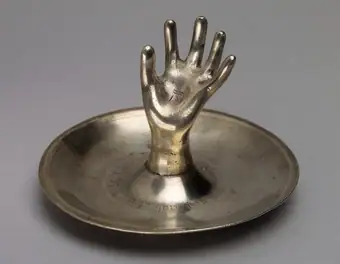 Jewish amulet plate