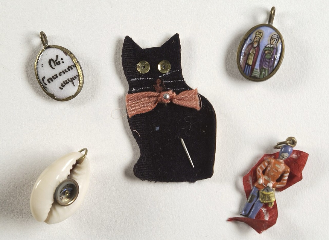 Soldiers' good luck charms