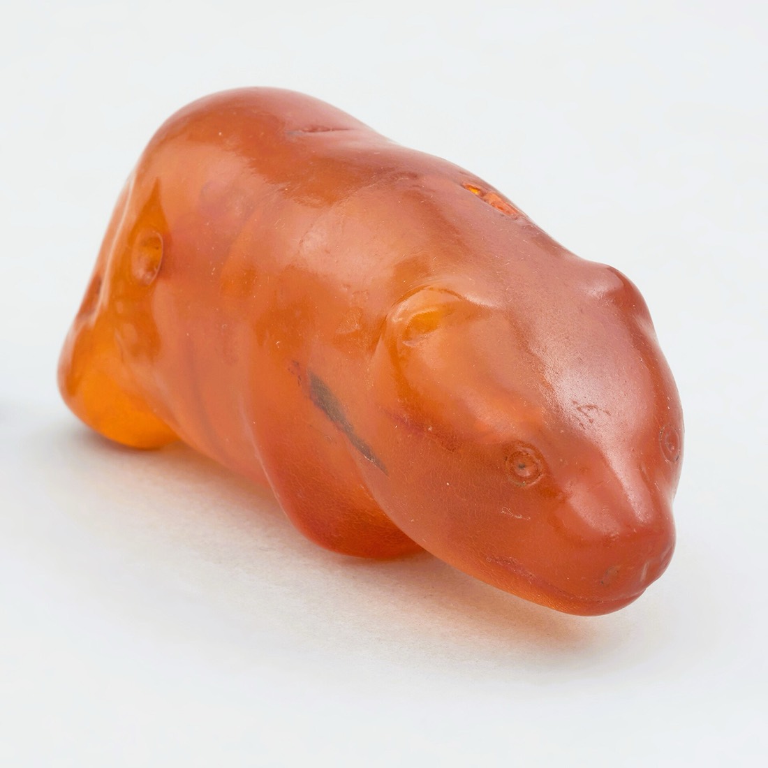 An amber bear, c. 9600–4100 BC