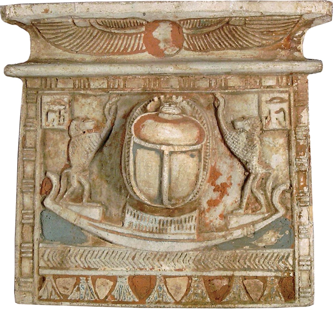 A pectoral with scarab