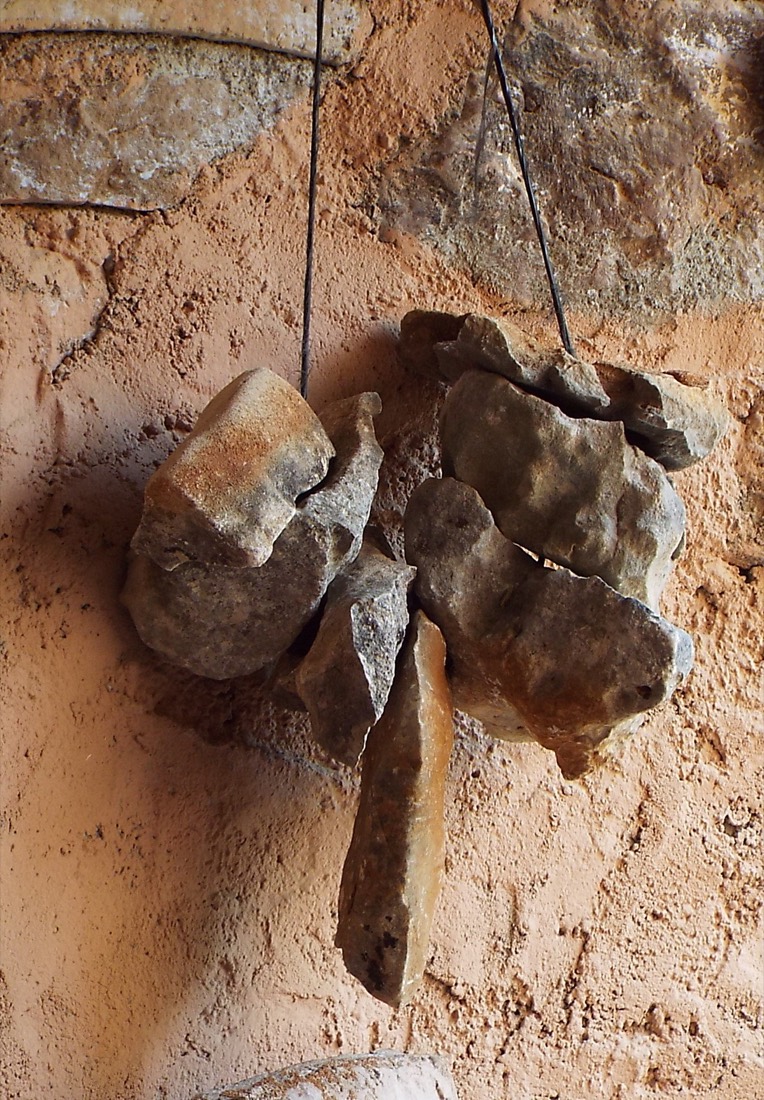 Seven holed stones