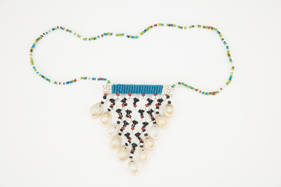 Cowrie shell ornament